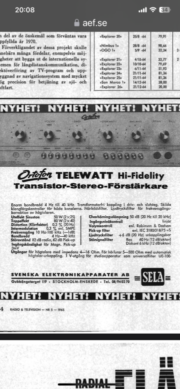 Ortofon vintage förstärkare Ortofon vintage förstärkare - Bild 9 av 9