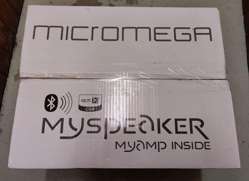 Micromega MySpeaker BT aktiva högtalare Vita komplett med Original kartong Micromega MySpeaker BT aktiva högtalare Vita komplett med Original kartong - Bild 5 av 8