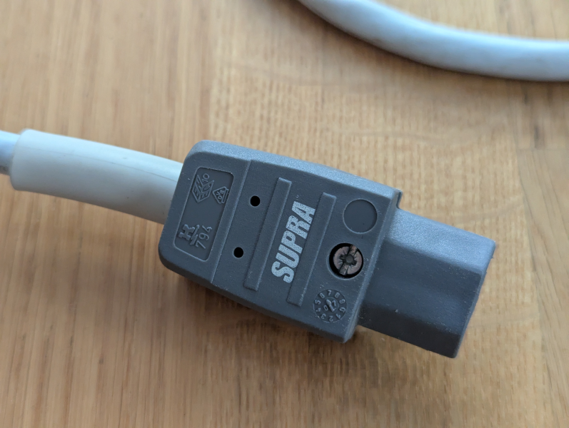 Strömkabel Supra Lorad 1.5 ca 1 m  - Bild 4 av 4