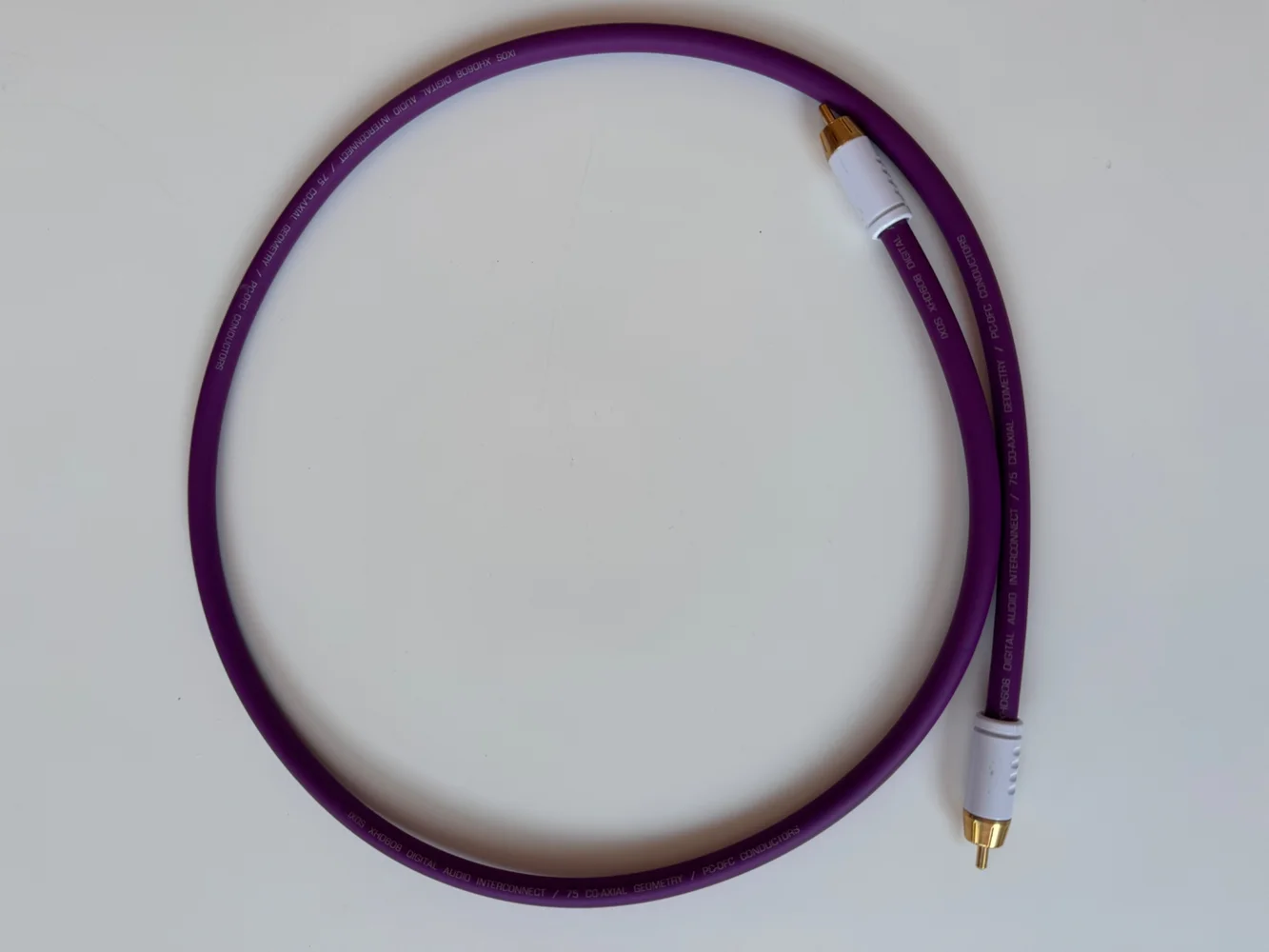 IXOS XHD608 digital koaxialkabel 75 ohm &ndash; 1 m - Bild 1 av 6