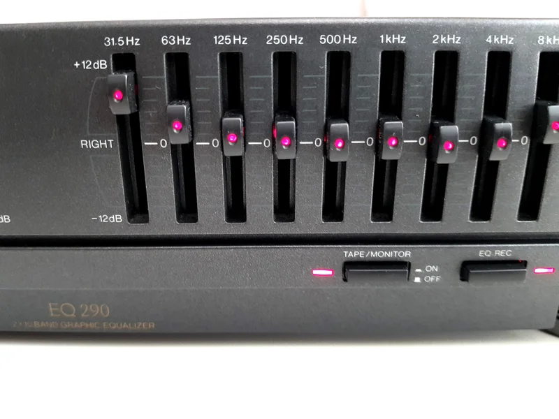 Philips EQ-290 Stereo Grafisk Equalizer - Bild 3 av 9