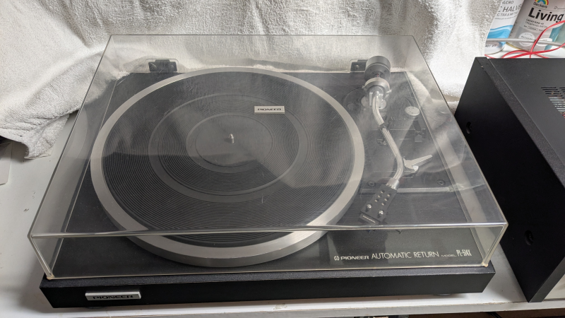 Pioneer PL-514X skivspelare, (receiver Pioneer SX-590) - Bild 2 av 4