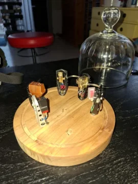 Pickupst&auml;ll f&ouml;r 7 stycken m SME f&auml;ste