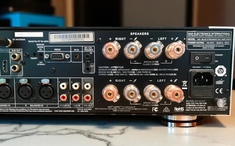 NAD Masters M33 integrerad förstärkare NAD Masters M33 integrerad förstärkare - Bild 3 av 8