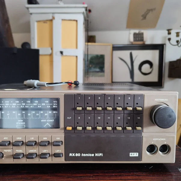 RFT RX 80. Ovanlig receiver. - Bild 3 av 6