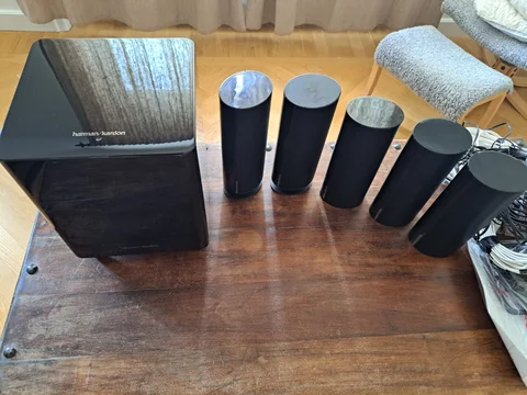 Harman Kardon förstärkare och högtalare