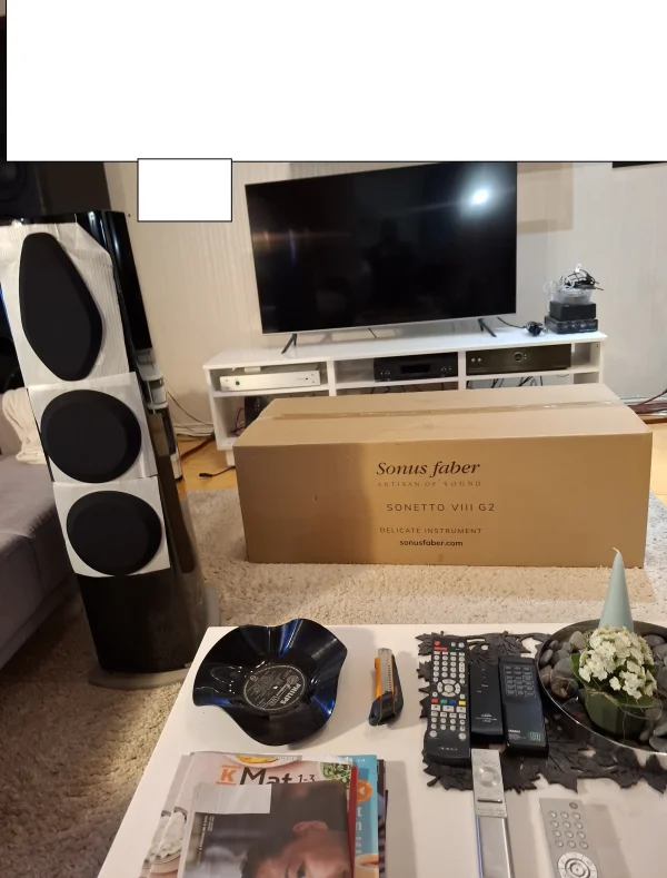 Sonus Faber Sonetto VIII G2 Svart Pianolack - Bild 2 av 2