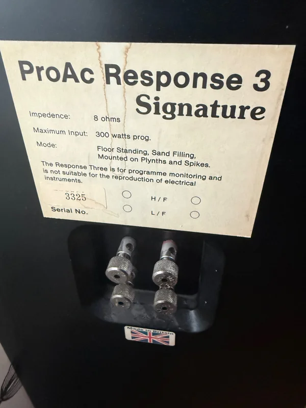 ProAc Response 3 Signature Edition - Image 2 of 2