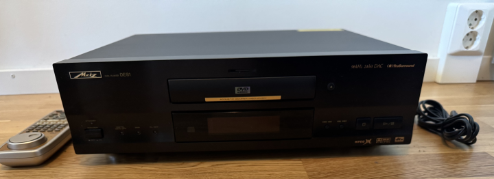 Metz DE-81 (Pioneer DV-717) DVD-spelare (CD-transport)