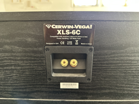 Cerwin-Vega! XLS-6C Black center