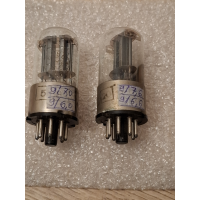 MELZ 6N8S / 6H8C / 1578 / 6SN7 METAL BASE NOS 1954 Rare Military