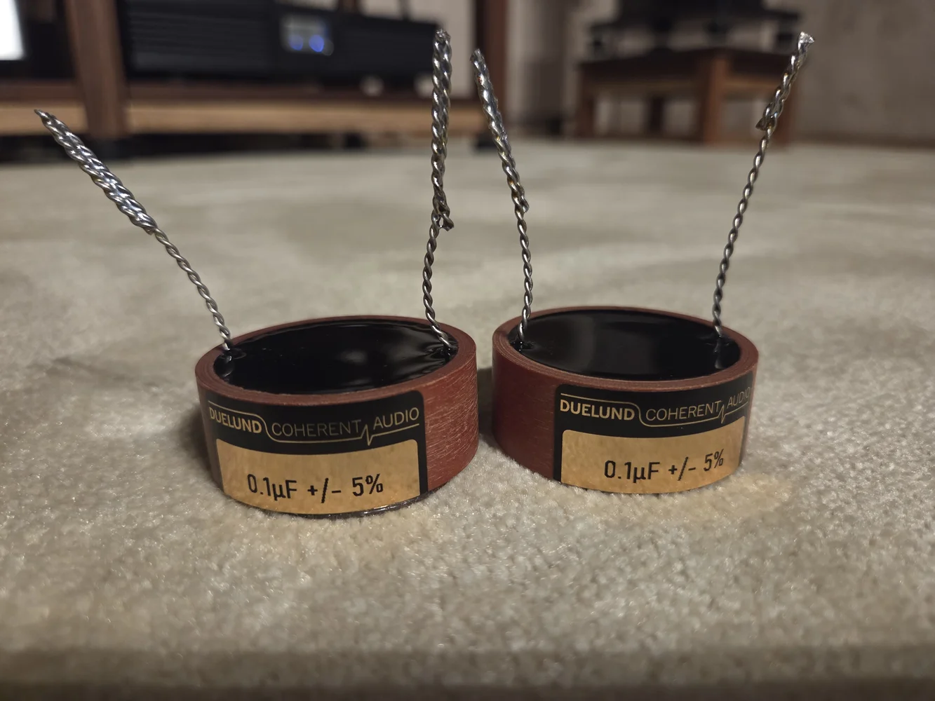 Duelund Cast Tinned Copper VSF Cast 0.1uf