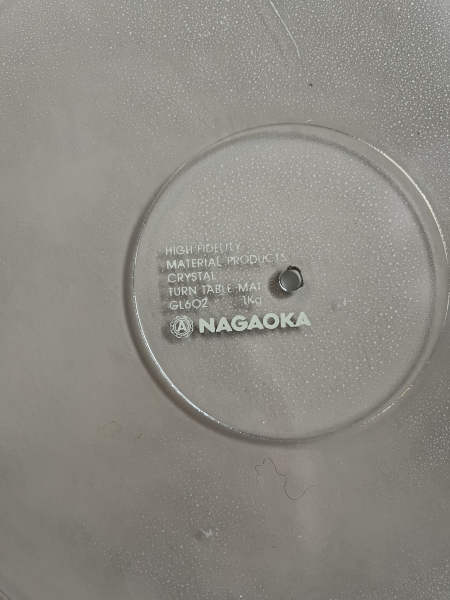Nagaoka GL602 skivtallrik - Bild 2 av 3