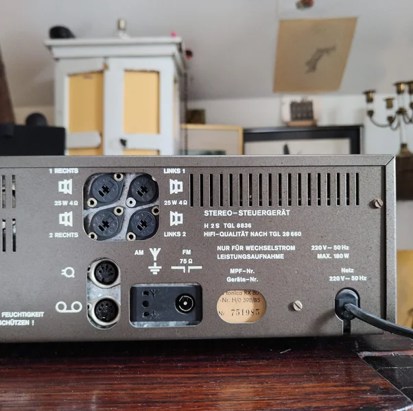 RFT RX 80. Ovanlig receiver. - Bild 5 av 6