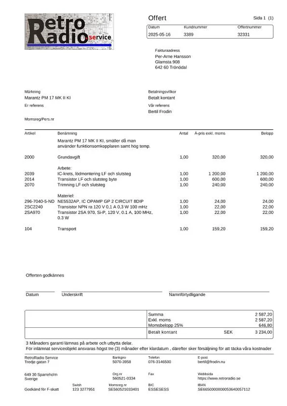 MARANTZ PM17 MK2 KI SIGNATURE MARANTZ PM17 MK2 KI SIGNATURE - Bild 2 av 5