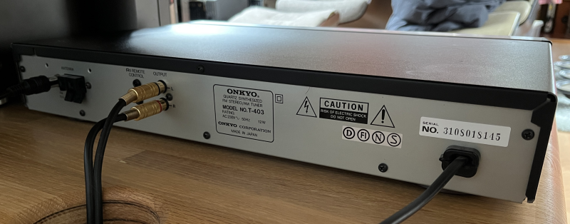 Onkyo T-403 - Bild 3 av 4