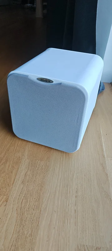 Velodyne SPL-800i vit &ndash; Kompakt subwoofer med rej&auml;lt tryck - Bild 3 av 3