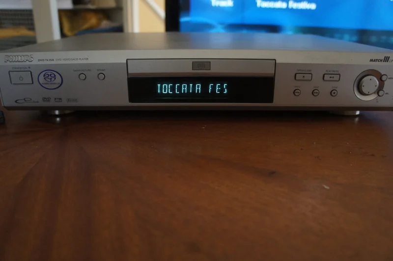 Philips SACD spelare (dvd 763SA) L&Auml;S INFO!!! - Bild 1 av 5
