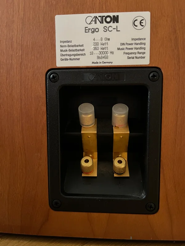 Canton Ergo SC-L Canton Ergo SC-L - Bild 2 av 4