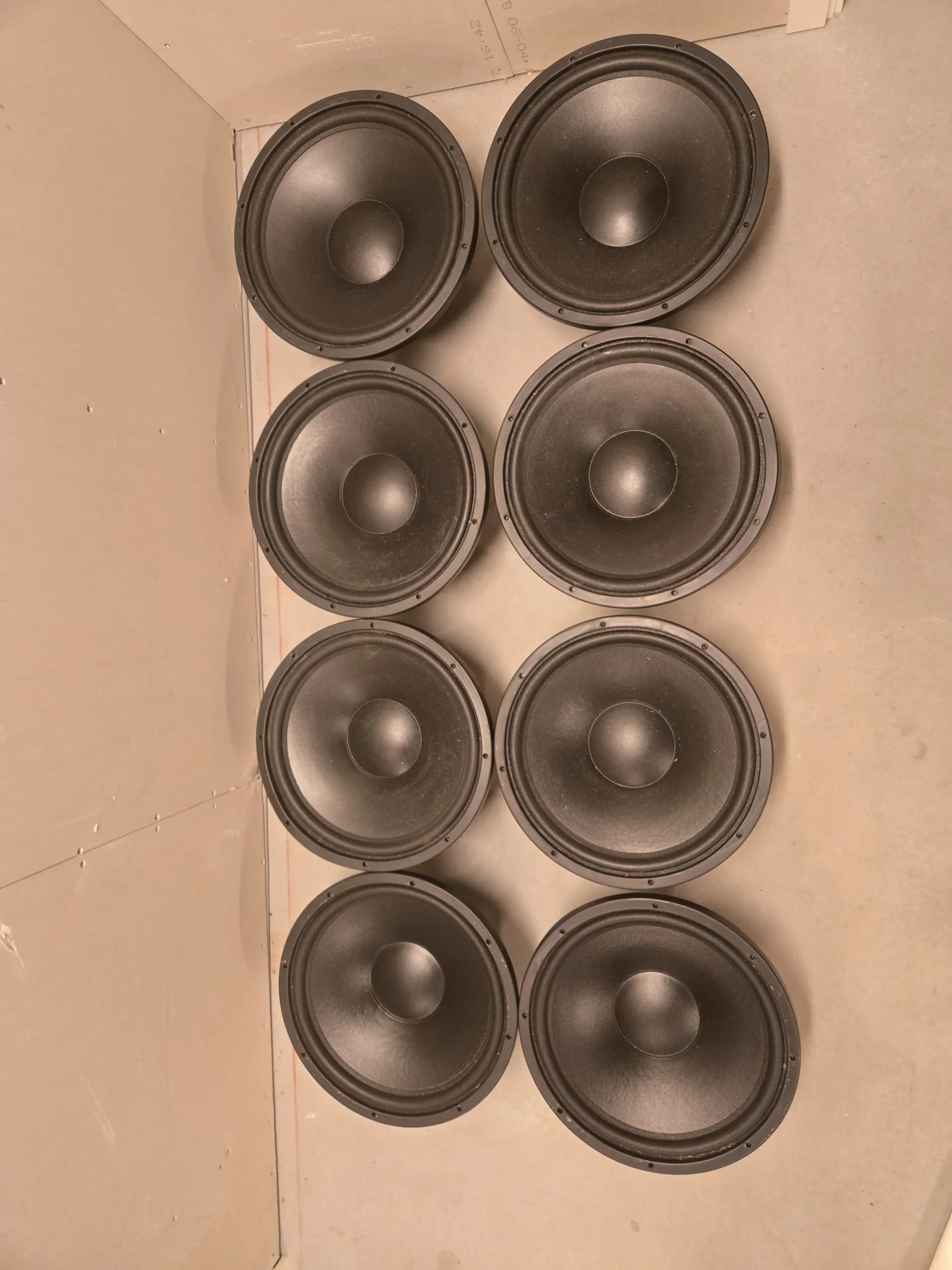 8 st Acoustic Elegance IB15, 15" infinite baffle-element