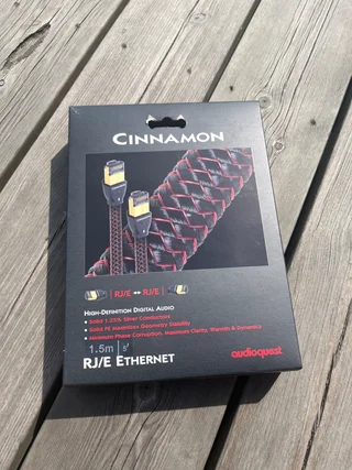 Audioquest cinnamon Ethernet 1,5m 