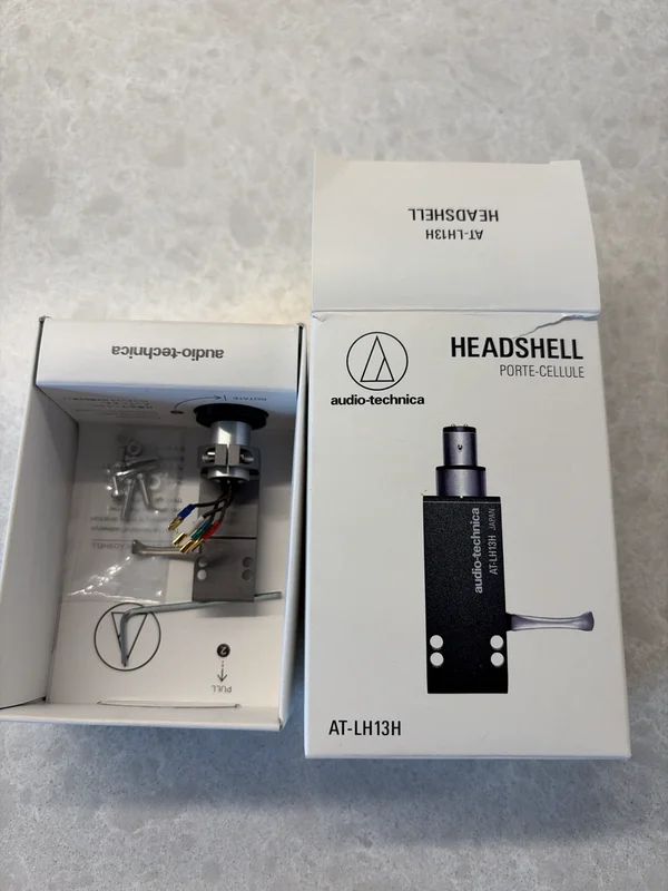 Audio-Technica AT-LH13H headshell Audio-Technica AT-LH13H headshell - Bild 7 av 7