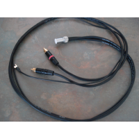 Skivspelar kabel: DIN/RCA 