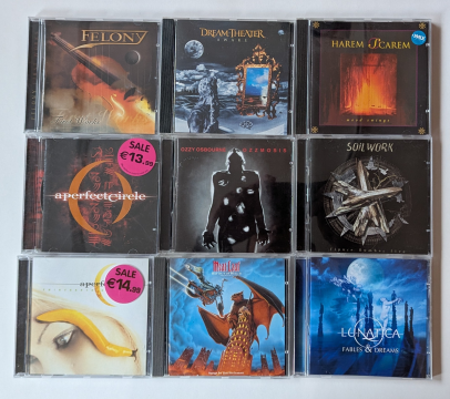 Div rock / prog rock CD 30:- st