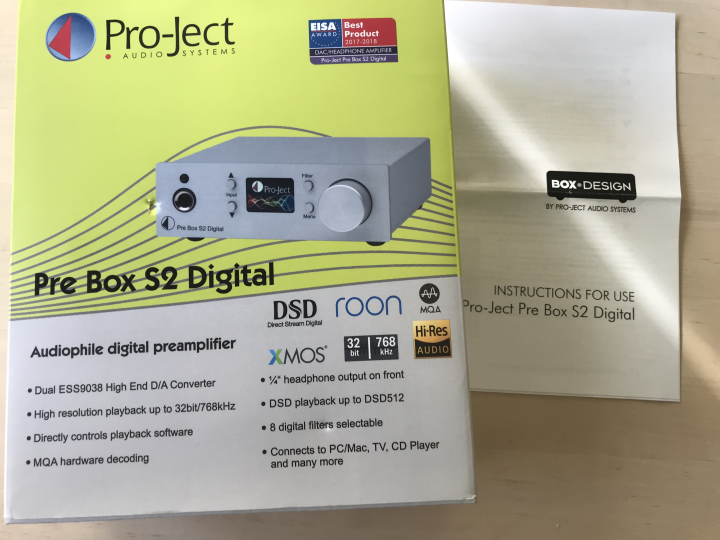 Pro-Ject Pre Box S2 digital