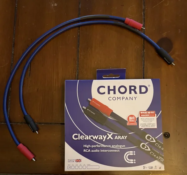 CHORD COMPANY ClearwayX ARAY analogue RCA - Bild 1 av 3