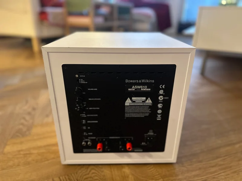 Bowers & Wilkins ASW610 (vit) - Bild 5 av 7