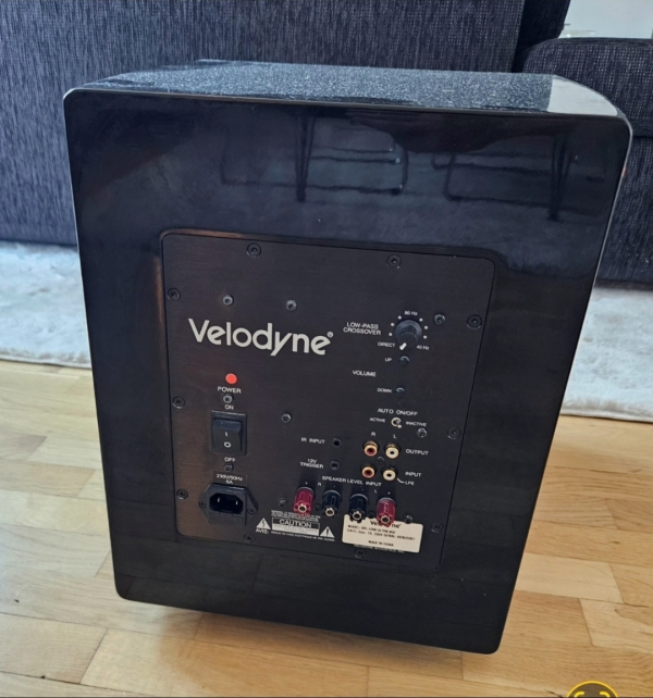 Velodyne SPL-1200 Ultra svart Velodyne SPL-1200 Ultra svart - Bild 3 av 3