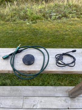 Google Chromecast Audio + optisk kabel
