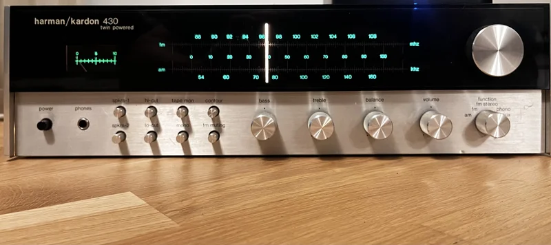 Harman Kardon 430 Twin Powered &ndash; fint skick, fungerar bra vid test - Bild 1 av 7