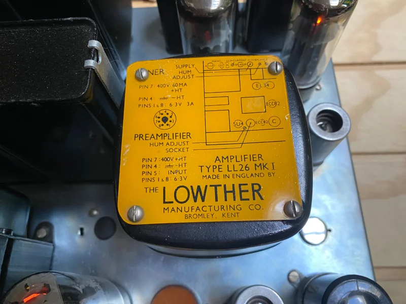 Lowther LL26 mk1 - Bild 2 av 9