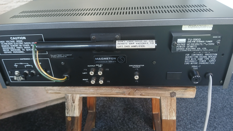 Sansui TU 5900 Vintage Tuner - Bild 11 av 12