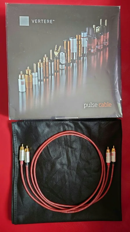 SÄLJES: VERTERE REDLINE RCA-interconnect 1.05m SÄLJES: VERTERE REDLINE RCA-interconnect 1.05m - Bild 2 av 2