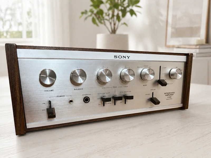 Sony TA-1120a, legendarisk klass-a, fullt restaurerad - Bild 1 av 6