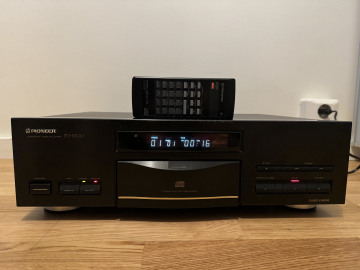Pioneer PD-9700 CD-spelare med stable platter