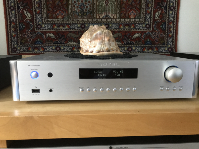Rotel RC-1572 mkll försteg med DAC.  - Bild 1 av 1