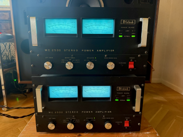 McIntosh mc2500 + McIntosh mc2500