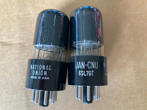 National Union 6SL7GT NOS