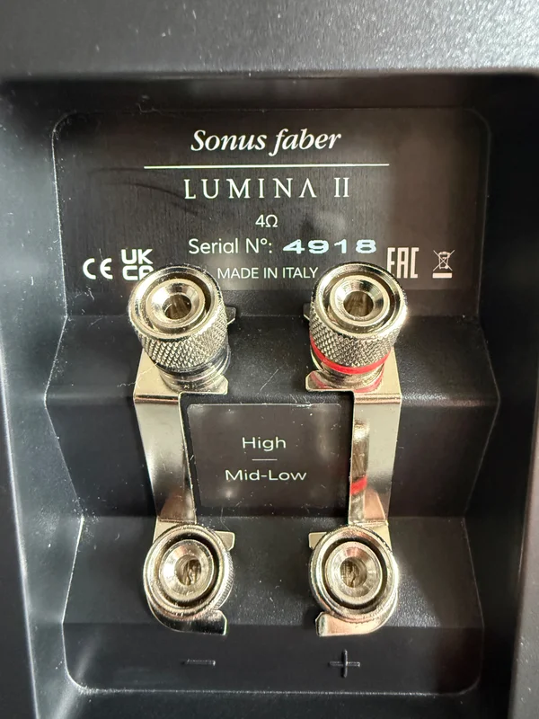 Sonus faber Lumina II – svart pianolack, nyskick Sonus faber Lumina II – svart pianolack, nyskick - Bild 4 av 6
