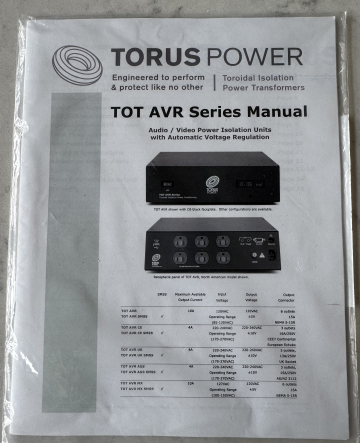 Torus Tot AVR strömrenare