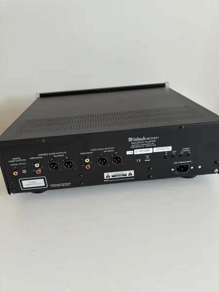 McIntosh MCD201 SACD/CD Player &ndash; originalkartong &ndash; fj&auml;rrkontroll - Bild 3 av 5