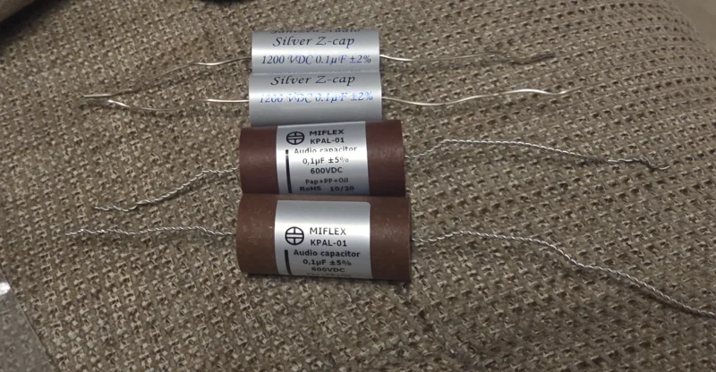 Jantzen Silver 0.1uf/ Miflex kpal01 0.1uf - Bild 1 av 3