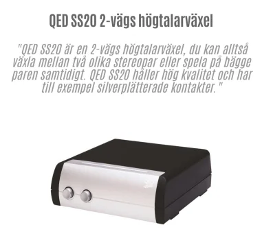 Qed Högtalarväxel