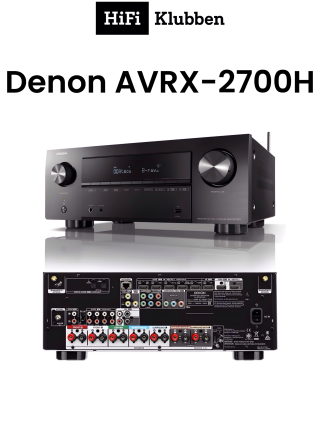 Ett välljudande och balanserat 7.1 Hemmabiosystem 