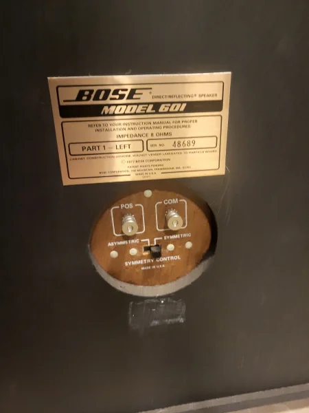 Bose 601 mk1 omkantade - Bild 10 av 11