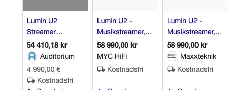 Lumin U2 - Mint condition - Bild 2 av 2